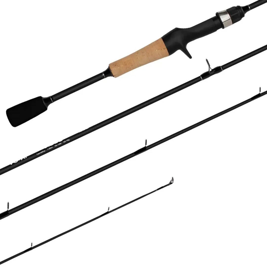 Vara Voxxi V1000M P/ Molinete 5'6" 1,65m 7-17lbs (2 Partes) — Original com Garantia | Frete Grátis Brasil