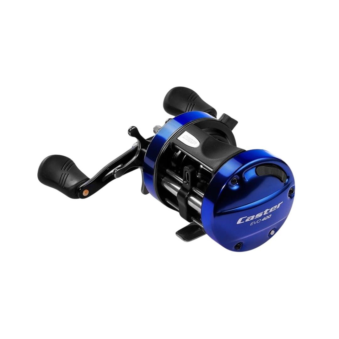 Carretilha Marine Caster Evo 400 4Rol. Drag 8kg 5.3:1 — Ideal para Tucunaré e Dourado | Original com Garantia